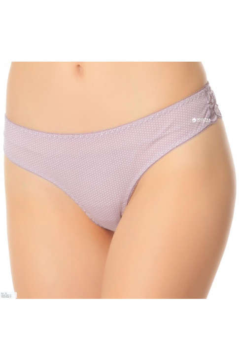 Жіночі трусики бразіліана із середньою талією Felisiya Lingerie бузковий 1 шт. 254-620