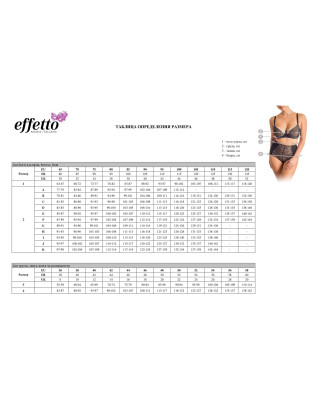 Труси жіночі танга Effetto Lingerie ELLEN 38/M чорний 001 26 02