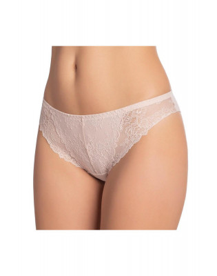 Труси жіночі танга Effetto Lingerie ELLEN 38/M срібляста півонія 001 26 03