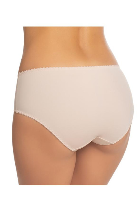 Жіночі трусики шортики із середньою талією Effetto Lingerie 1 шт. срібний півонія 007 31 03