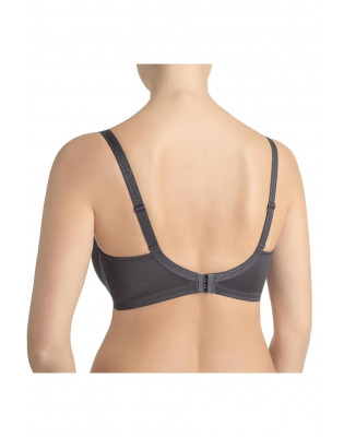 Бюстгальтер базовий на кісточках на бретелях та м'якою чашкою Effetto Lingerie чорний 006 16 02