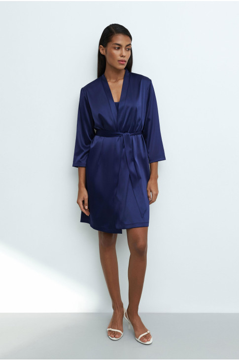 S03200Р Халат жіночий (1 шт) 3XL, navy (синій) (арт S03200Р)